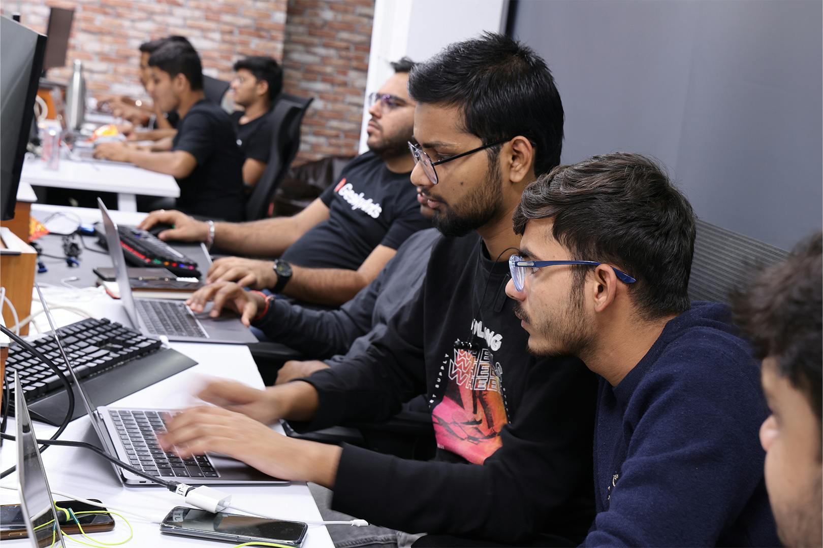 Participants on the day of Hackathon