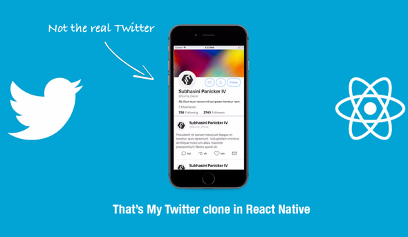 Twitter Clone App using React Native