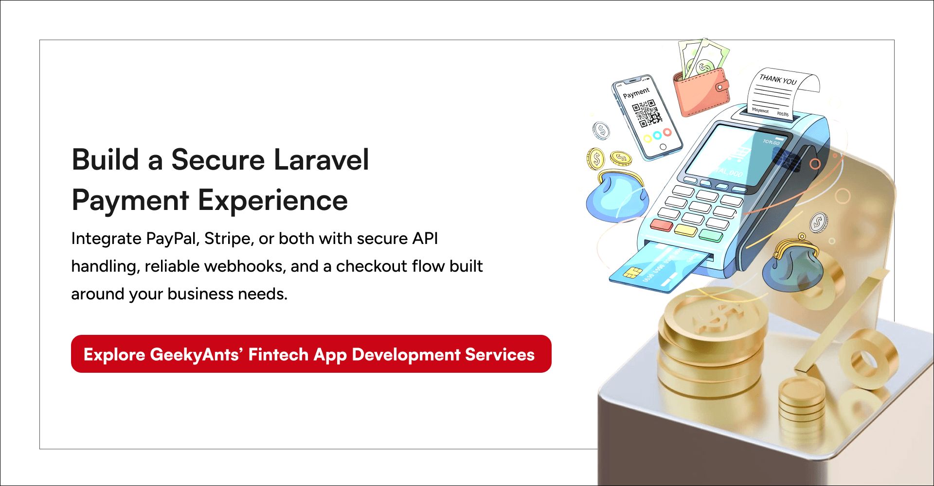 Explore GeekyAnts Laravel development services for secure Razorpay payment gateway integration and scalable payment solutions for businesses.