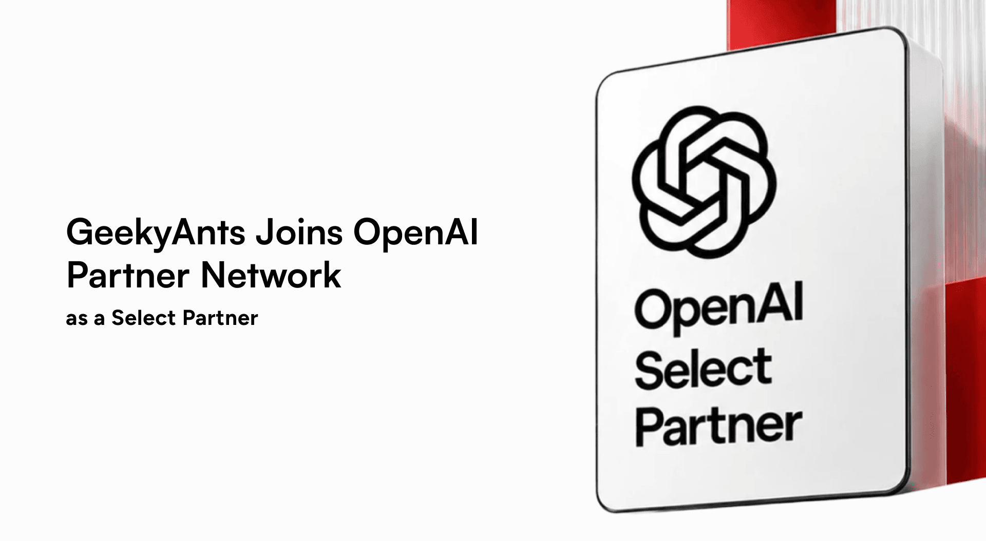 GeekyAnts Joins OpenAI Partner Network as a Select Partner
