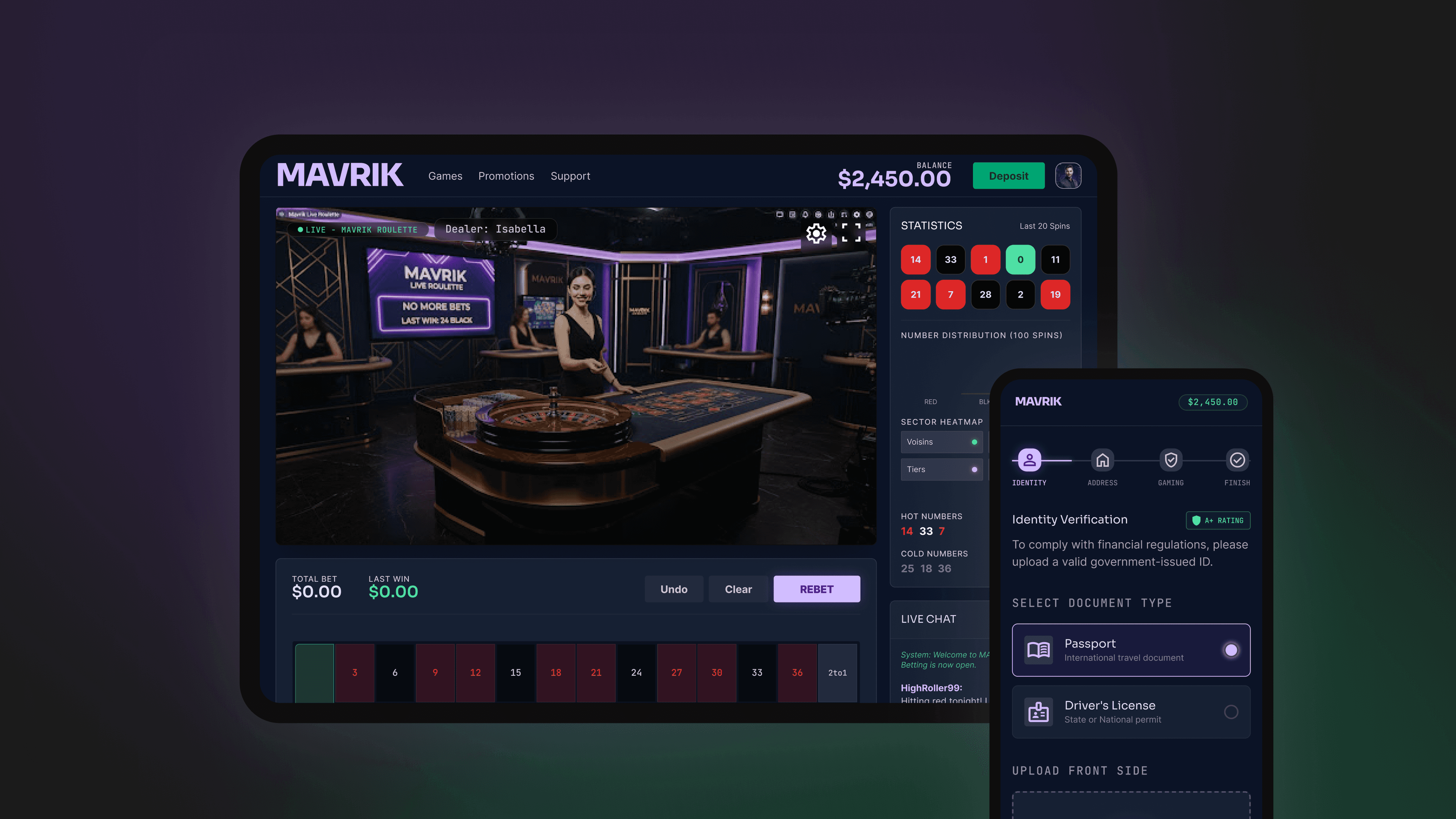 A Secure Casino Web Platform Built for KYC, Payments, and Geo-Compliance